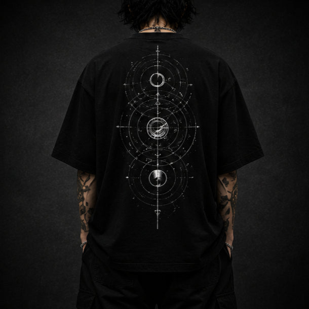 KAER “Blind Goddess” Oversized Heavyweight T-Shirt