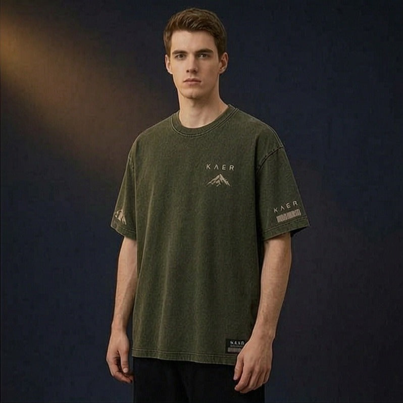 KAER "Create Your Future" Adventure Oversized Tee