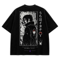 Uchiha Shadows – Dark Manga Panel Tee (Back Print)